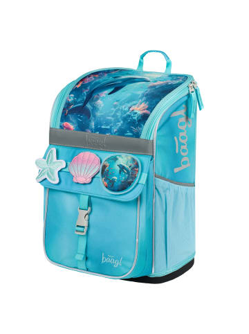 BAAGL Schulranzen Zippy in Blau Delphin - 28x37x17cm