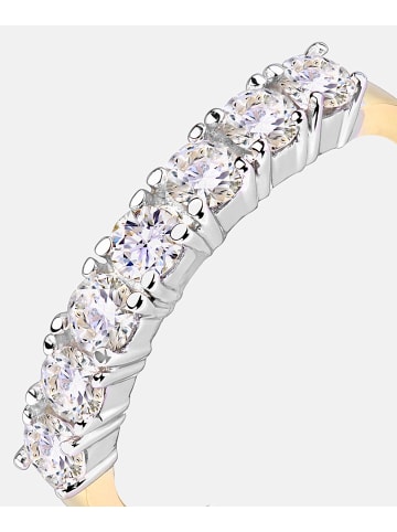 Vanlere Eternity-Ring aus 375 Gelbgold mit Zirkonia