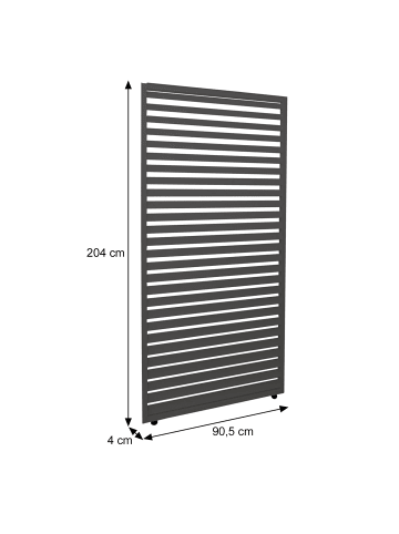 MCW 4er-Set Paneele für Pergola 46, Anthrazit