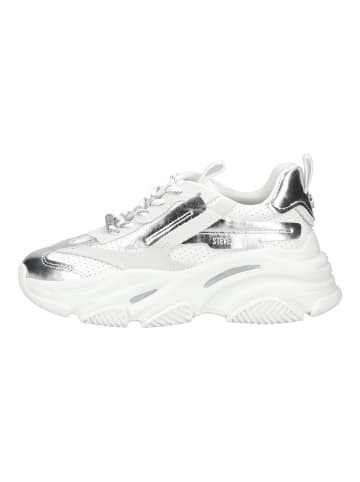 Steve Madden Sneaker in Weiß/Silber