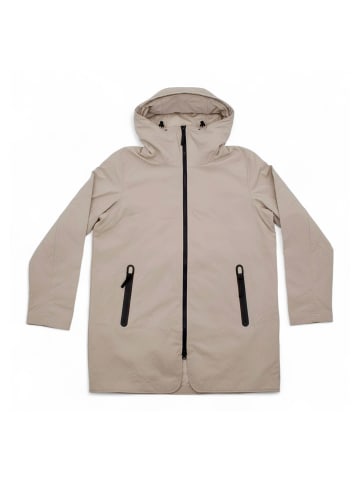 Jack Wolfskin Übergangsjacke Coat Hi Neck in Grau