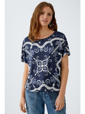 Oui Shirt in dk blue  blue