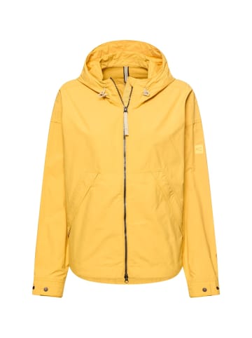 Camel Active Leicht packbare Übergangsjacke im Oversized Fit in Gelb