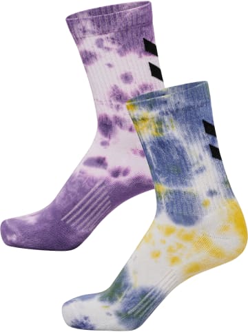 Hummel Crew Socken Hmlchevron Erwachsene in MULTICOLOUR PURPLE