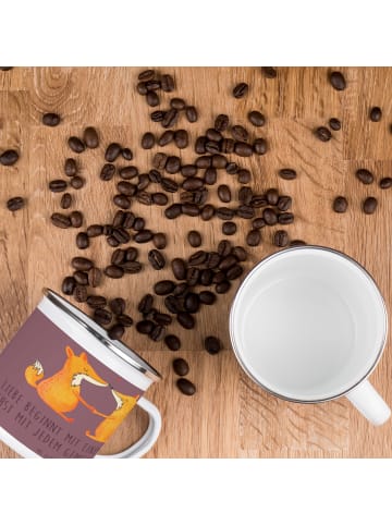 Mr. & Mrs. Panda Haferl Hochzeit Liebe mit Spruch in Kaffa Coffee