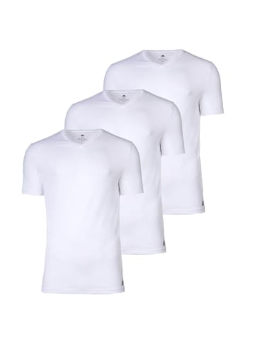 adidas T-Shirt 3er Pack in Weiß