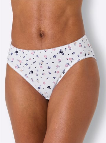 WITT WEIDEN Jazzpants in weiß-mauve + weiß