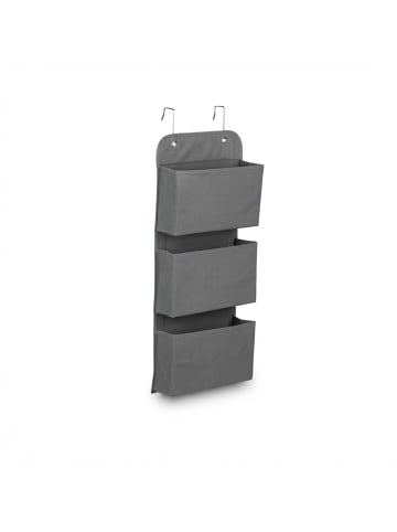 relaxdays Hängeorganizer in Grau - (B)31 x (H)75 x (T)10 cm
