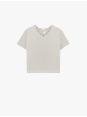 KOTON TSHIRT SS in Beige