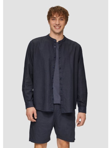 QS Hemd  in  5884_tiefblau