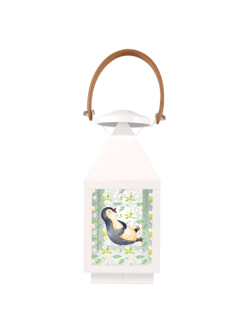 Mr. & Mrs. Panda Windlicht Pinguin Lachen ohne Spruch in Transparent