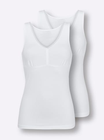 WITT WEIDEN BH-Hemd ohne Bügel in weiß