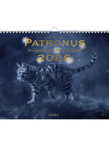 Heel Verlag Kalender - Patronus Kalender für Potterheads 2026 XXL-Wandkalender