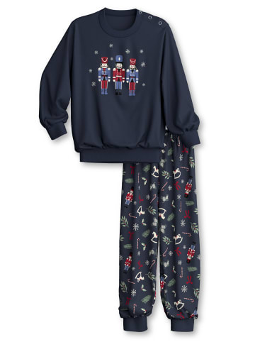 Calida Pyjama in saphir blue