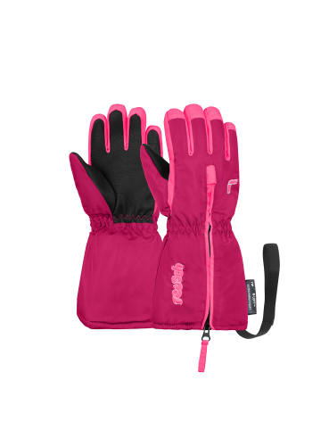 Reusch Fingerhandschuhe Fingerhandschuhe Tom extra warm, winddicht, atmungsaktiv in 3329 fuchs purp/knockout pink