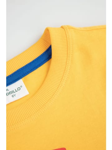 Coccodrillo Baumwoll-T-Shirt für Jungen in gelb
