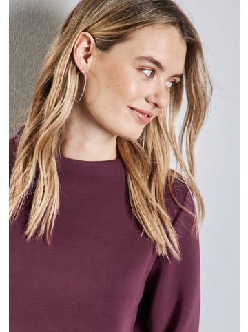 Street One Silk-Look Shirt in Rot