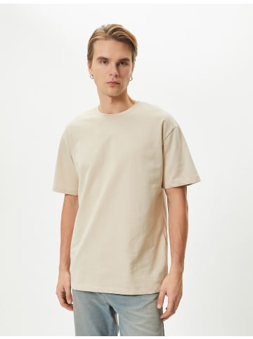 KOTON T-shirt in Beige