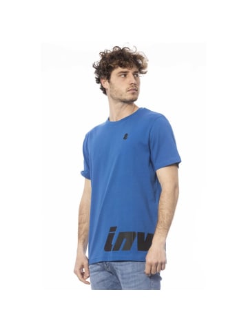 Invicta Blau Baumwolle Herren T-Shirt