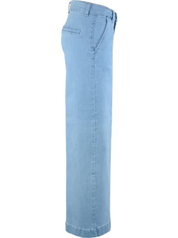 Blue Effect Wide Leg Jeans slim fit in blue bleached