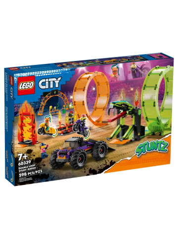 LEGO Bausteine City 60339 Stuntz Stuntshow-Doppellooping - ab 7 Jahre