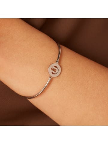 Lucardi Armband "Buchstabe U" Rund