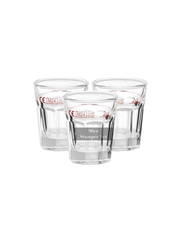 VAN WELL 96er Set Stamper mit Rotring-Eichung Lahnstein in Transparent 2 cl in transparent