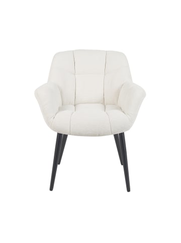 DUBI Möbel 2er-Set: Esszimmerstuhl Mika-Remo in Creme - (B)65 x (H)81 x  (T)66 cm