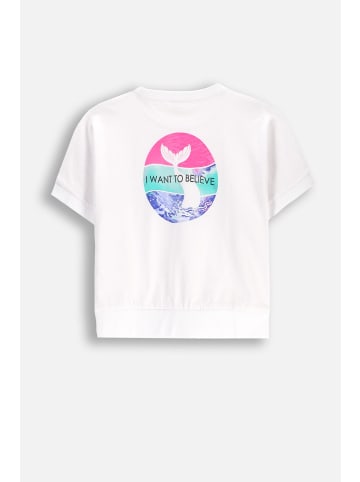 Coccodrillo T-Shirt mit kurzen Ärmeln in weiß