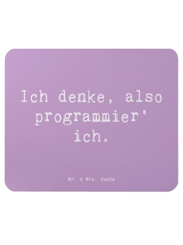 Mr. & Mrs. Panda Maus Pad Spruch Denker Softwareentwickler mit S... in Lavendeltraum