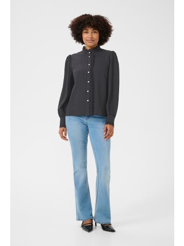 Cream Langarm - Hemd CRPiana Regular fit in Pitch Black