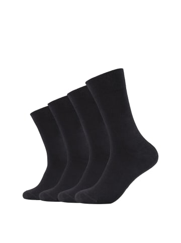 camano Socken 4er Pack ca-soft in Schwarz