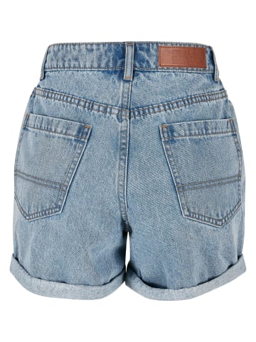 Urban Classics Jeans-Shorts in blau