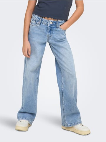 KIDS ONLY Jeans mit weitem Bein in Light Blue Denim