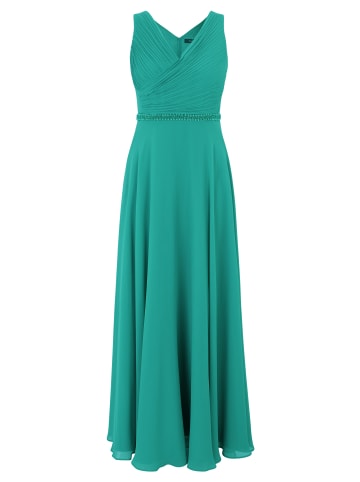 Vera Mont Abendkleid mit Plissee in Silky Green