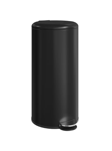 HOMCOM Mülleimer-36L x 30B x 44H cm-Schwarz