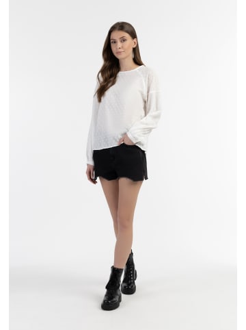 DreiMaster Vintage Damen Bluse in Wollweiss