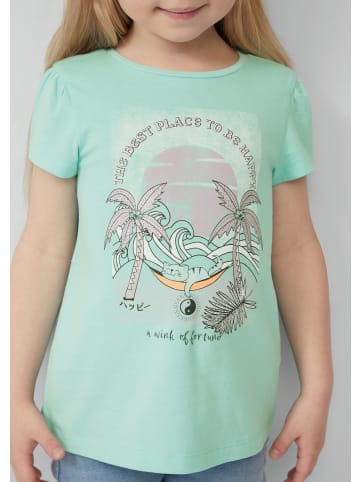 s.Oliver T-Shirt kurzarm in Türkis