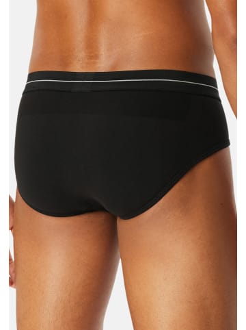 Schiesser Rio Slip / Unterhose Cotton Flex in Schwarz