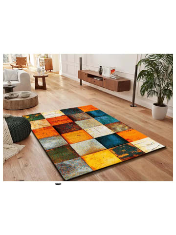 Atticgo Kurzflor-Teppich SYBIL in mehrfarbig