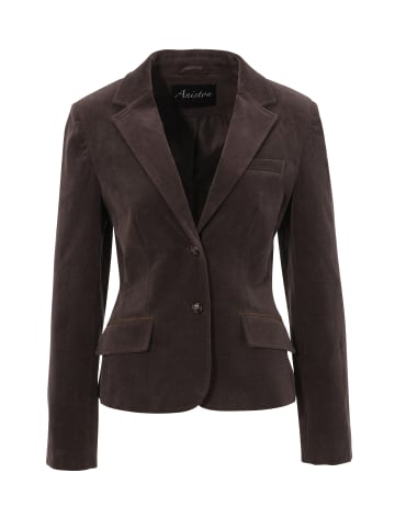 Aniston CASUAL Jackenblazer in dunkelbraun