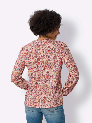 Heine Druck-Shirt in elfenbein-erika-bedruckt