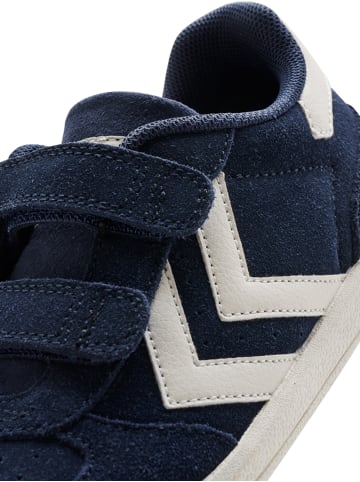 Hummel Klettverschluss Sneaker Victory Suede Kinder in BLACK IRIS