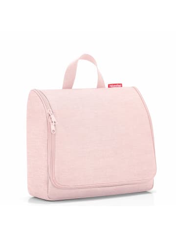 Reisenthel cosmetics toiletbag XL - Kulturbeutel 28 cm (smiley grey) in twist blush