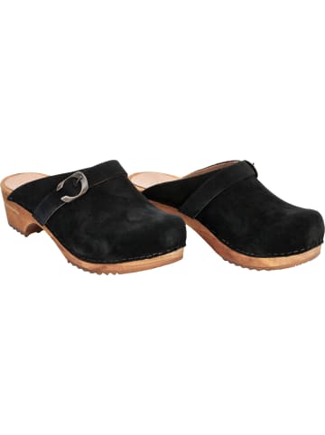 Sanita Comfortwear Clog in Schwarz