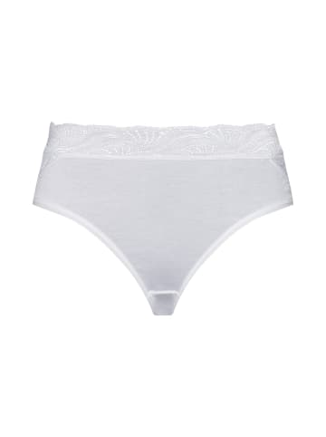 Hanro Midislip Cotton Delight in white
