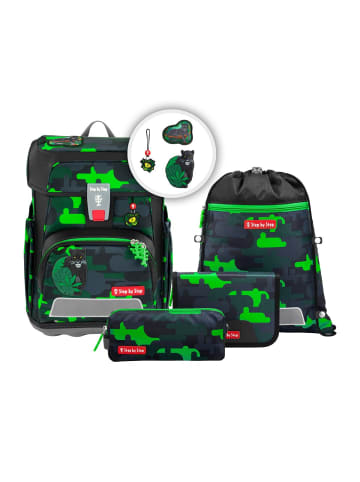 Step by Step Step by Step CLOUD Schulranzen-Set "Black Cat Chiko", 5-teilig