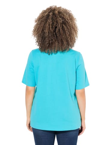 Ulla Popken Shirt in tiefes aqua