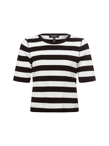 MARC CAIN COLLECTIONS T-Shirt in schwarz weiß