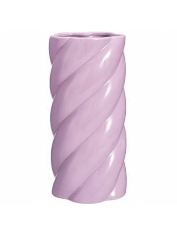Home&Styling Collection Keramikvase in Lila, (B) 12 x (H) 25,5 x (L) 12 cm